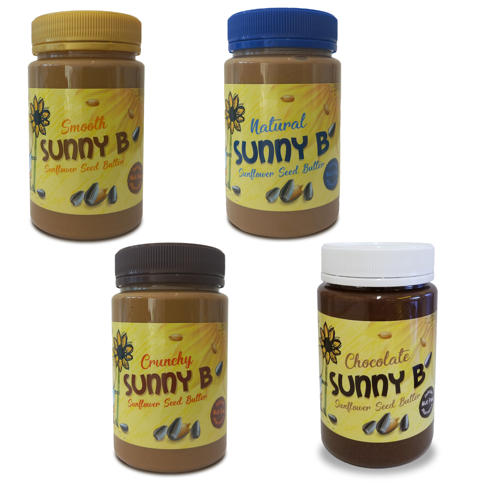 4 Pack - SunnyB Variety Bundle