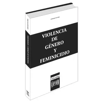 VIOLENCIA DE GENERO Y FEMINICIDIO