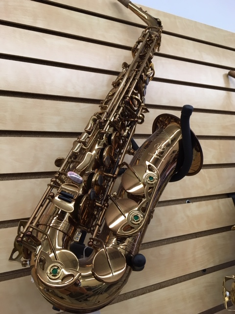 Honey gold lacquer Oleg alto sax