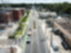 Overview of Government Street near the Electric Depot. Photo provided by the City of Baton Rouge.