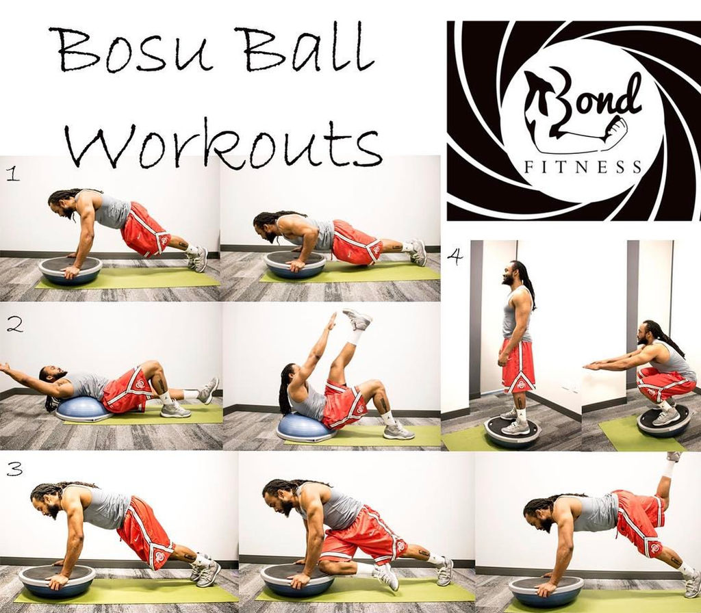 Single Leg Balance Exercises Bosu Ball Leg Exercises Leg Raises