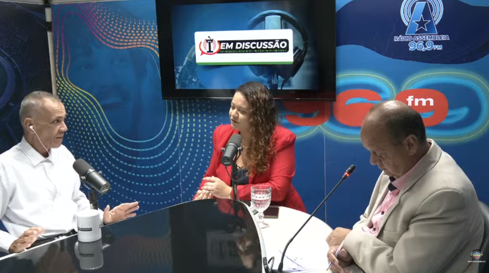 Carla Alcântara foi a entrevistada do 'Em Discussão' desta segunda-feira (4)