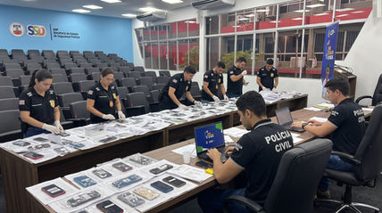 SSP-MA inicia entrega de 1.000 celulares roubados na Grande SL