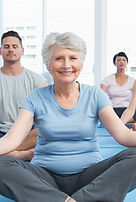 Clase de yoga para todas las edades