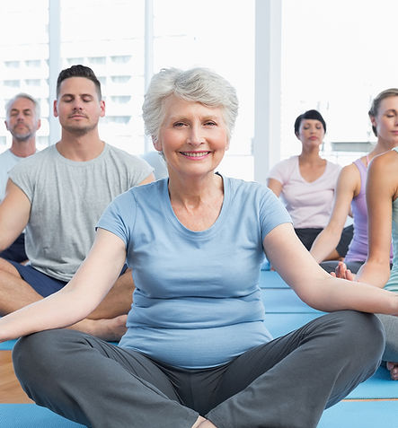 Yoga-Klasse für Jung und Alt