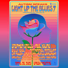 Autism Speaks - Light Up the Blues, w/ Stephen Stills, Neil Young @The Greek Theater