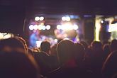 Audience à un concert
