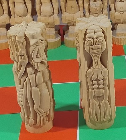 Black towers are sculptures included in the  section Dracula's Warriors 3, part of the Album chapter presented within the Liviu Bora online art gallery