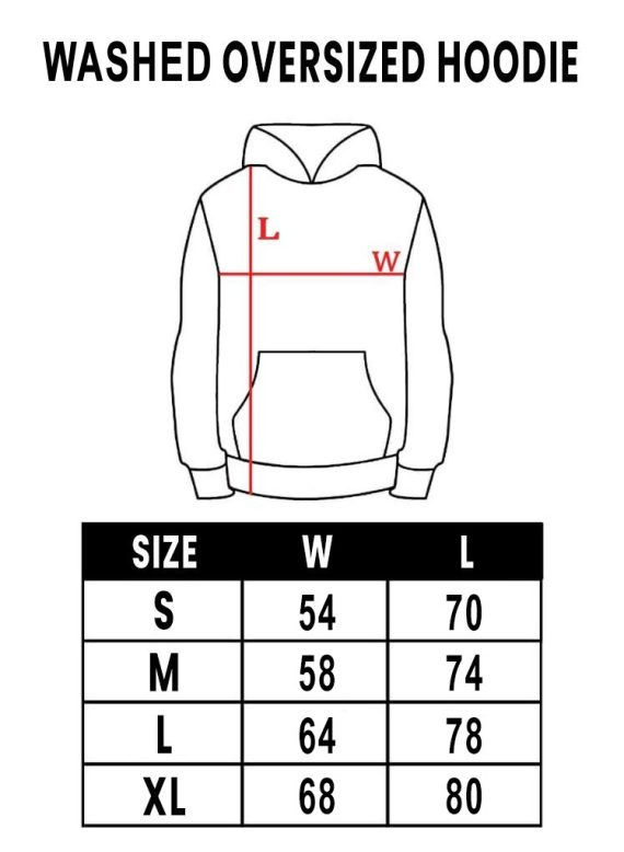 Thumbnail: Washed Premium Oversize Hoodie