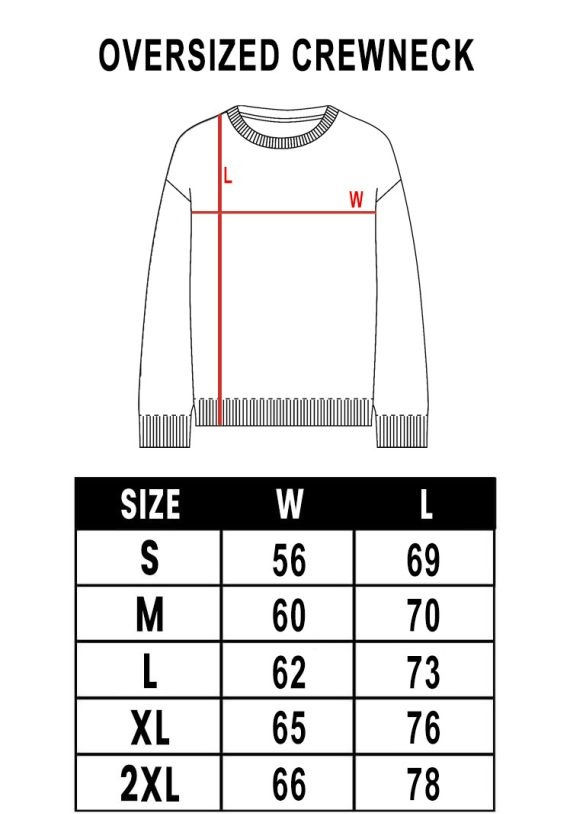 Thumbnail: Premium Oversized Crewneck Sweatshirt