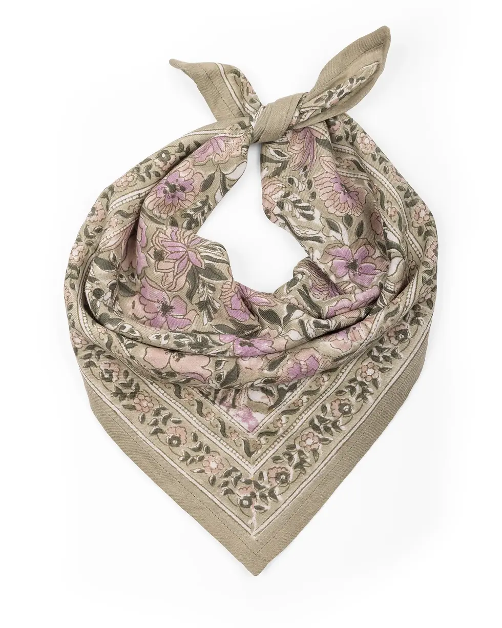 Petit foulard Salvador sauge