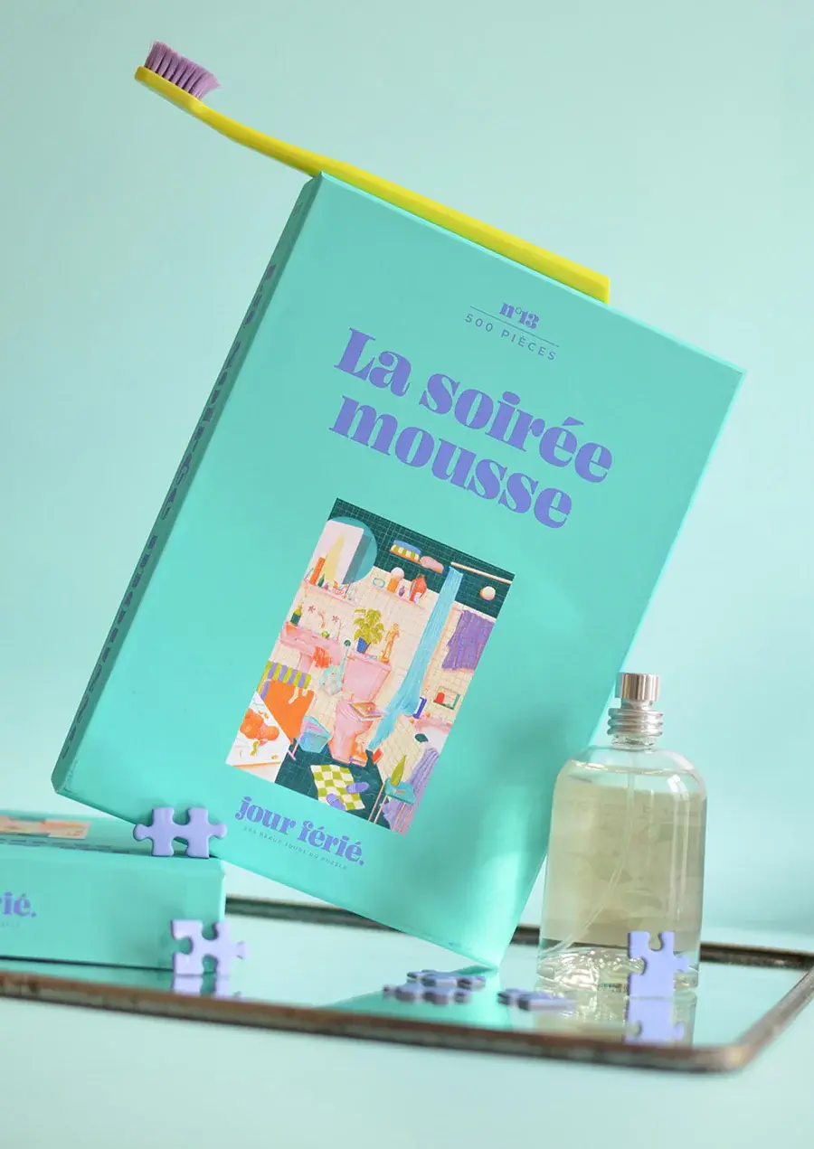 Puzzle la soirée mousse