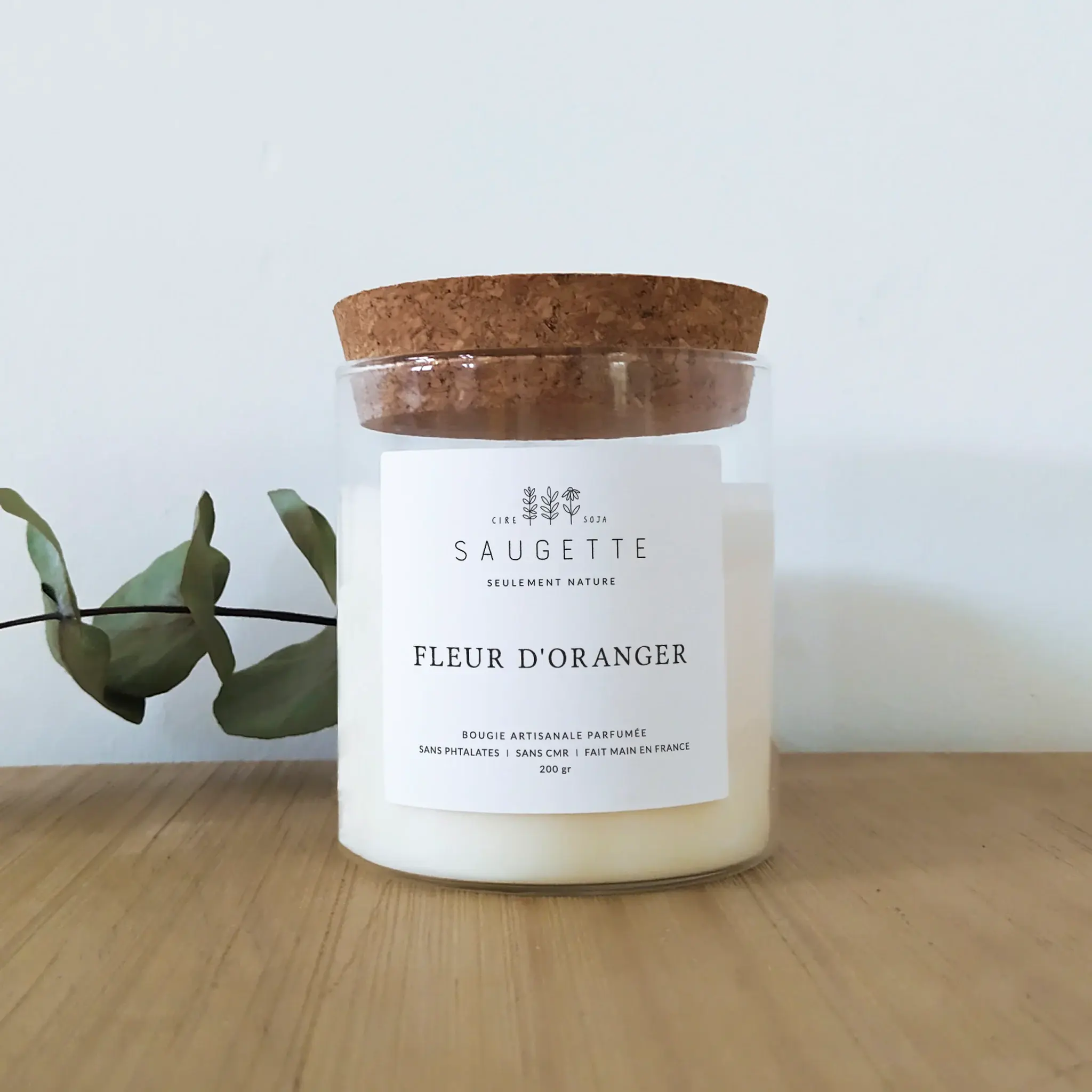 Bougie fleur d'oranger