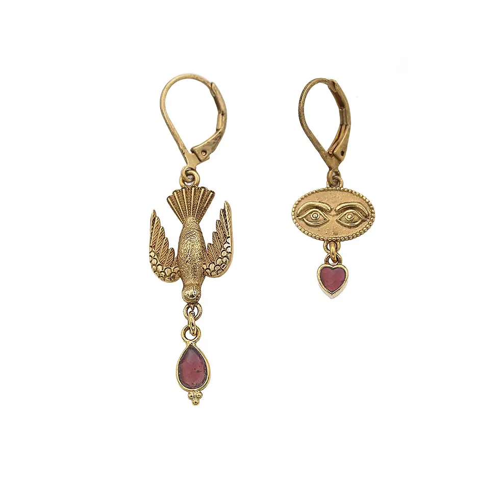 Boucles Sacha oiseau