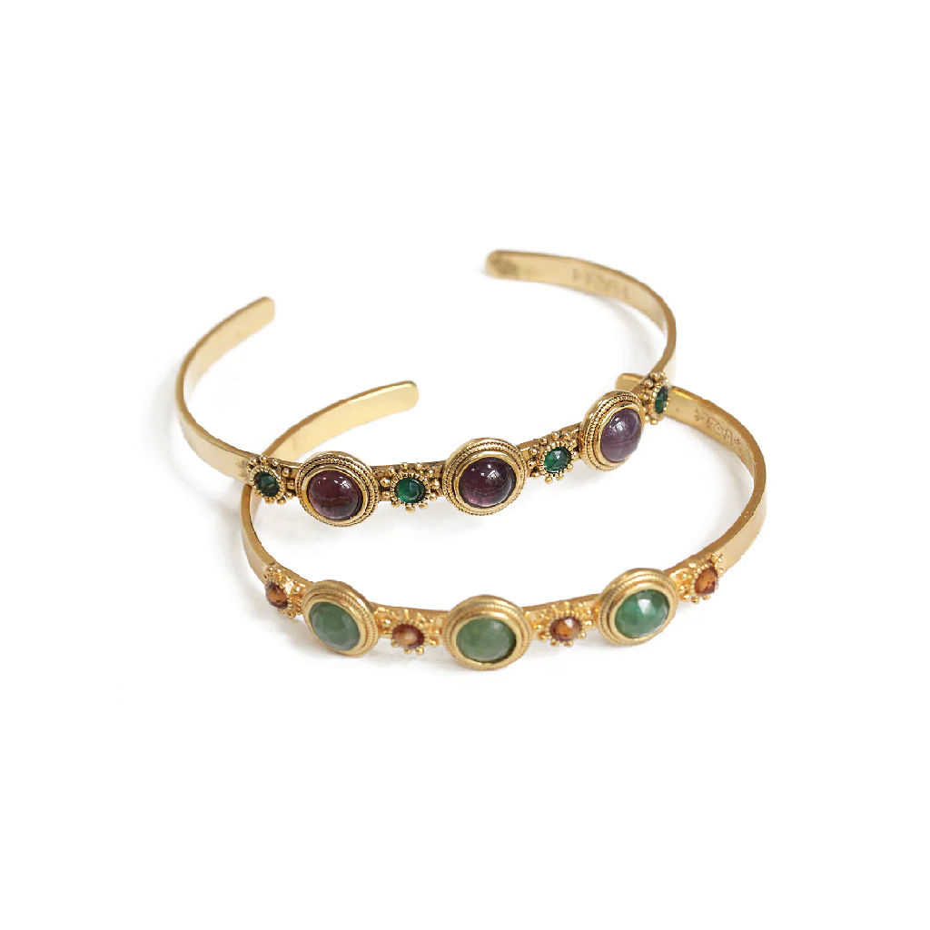 Jonc Jasmine 3 pierres