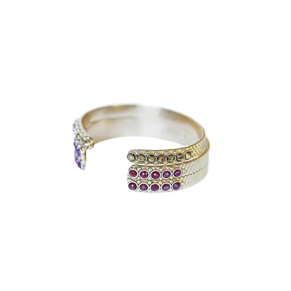 Bracelet double pierres Jasmine