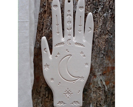 Ex voto main lune