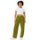 Thumbnail: Women's All-over print  wide-leg pants Gold