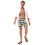 Thumbnail: Mens Abstract All-Over Print swim trunks