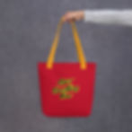 Thumbnail: SCLtd Brand Tote bag 'StartSomethingNew' Red