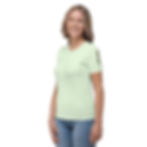 Thumbnail: Women's T-shirt 'Start Something New' Beige