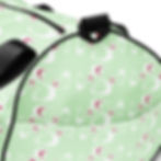 Thumbnail: Spritz All-over print gym bag Green