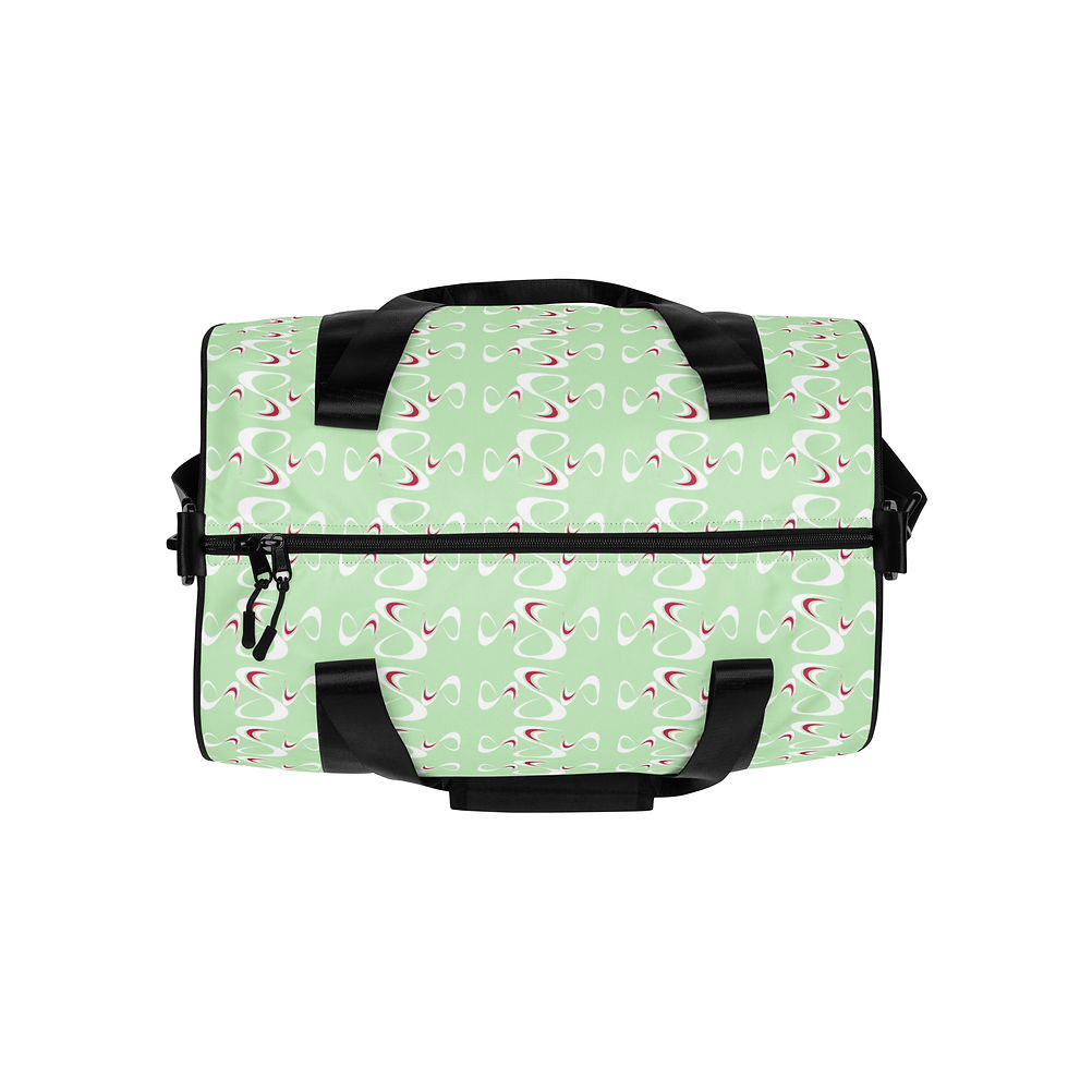 Thumbnail: Spritz All-over print gym bag Green