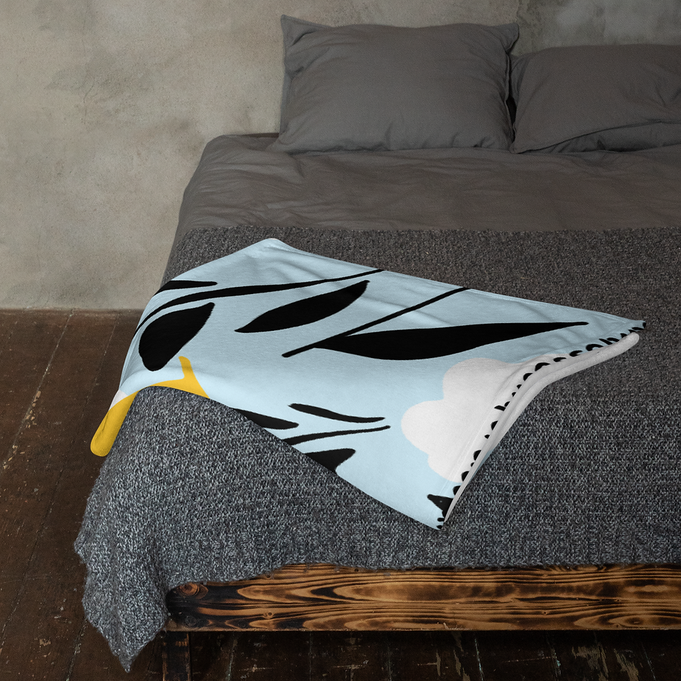 Thumbnail: It's a Beautiful Day Throw Blanket