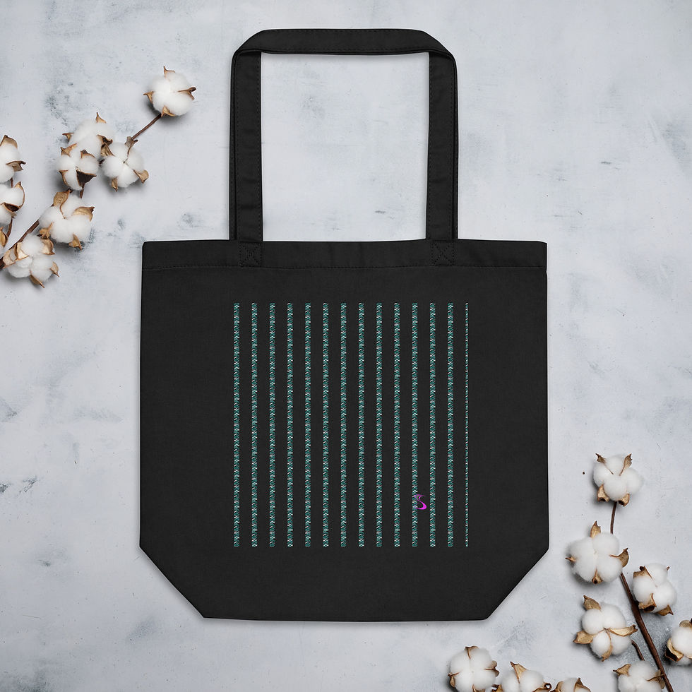 Thumbnail: Gracie Range Eco Tote Bag - Black or Ecu