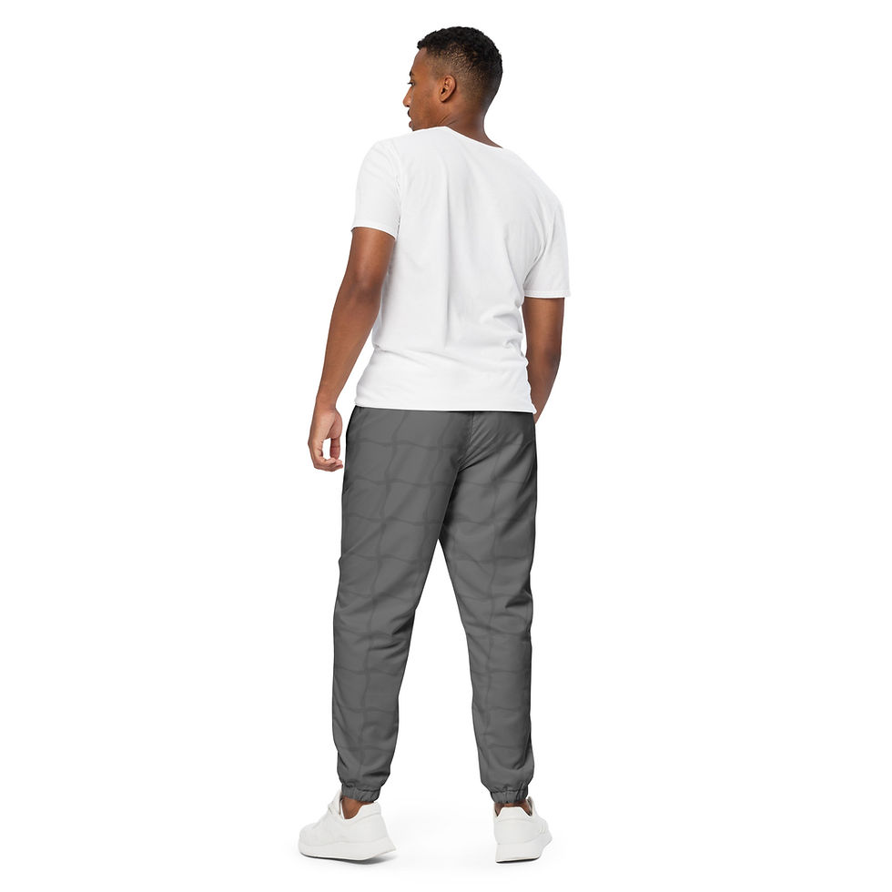 Thumbnail: Men's Scales Range Unisex track pants Grey copy
