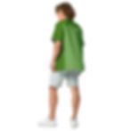 Thumbnail: Men's Patterned  button shirt Green