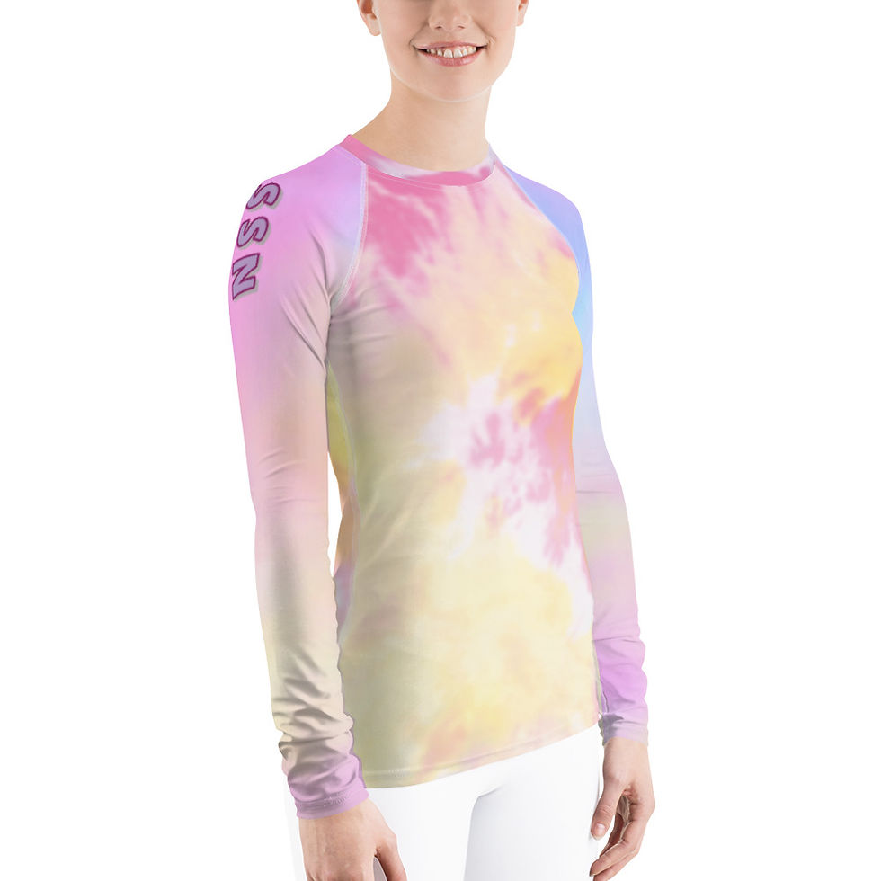 Thumbnail: Skky Rash Guard Pink Hue