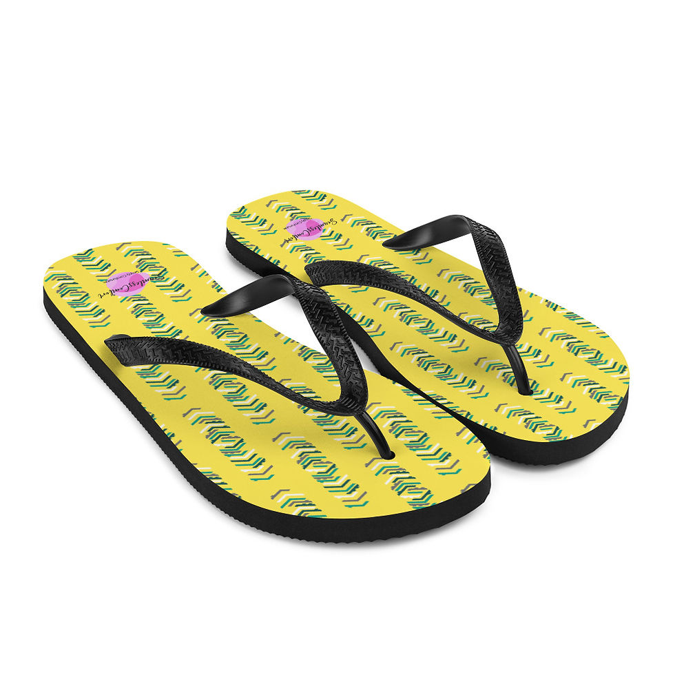 Thumbnail: Gracie Flip Flops Yellow