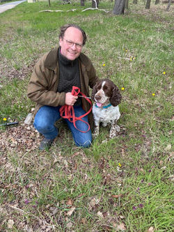 Moritz mit Springer Spaniel