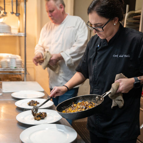 Cork & Table Chef Driven Restaurant Fredericksburg VA