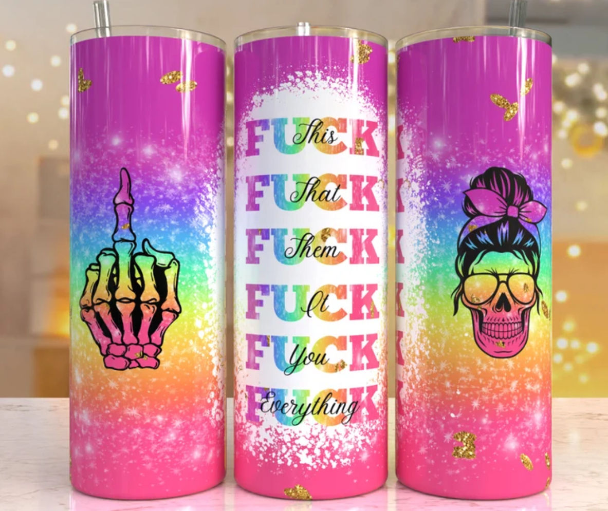 1 x tumbler