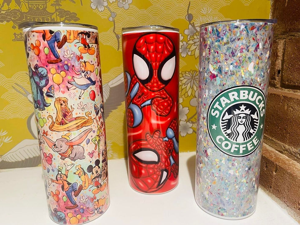 20oz Tumbler-sparkle design only