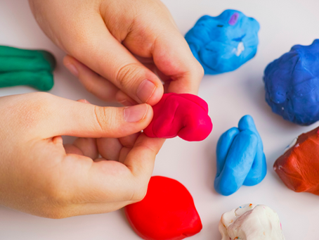 Homemade Playdough! (no heat required)