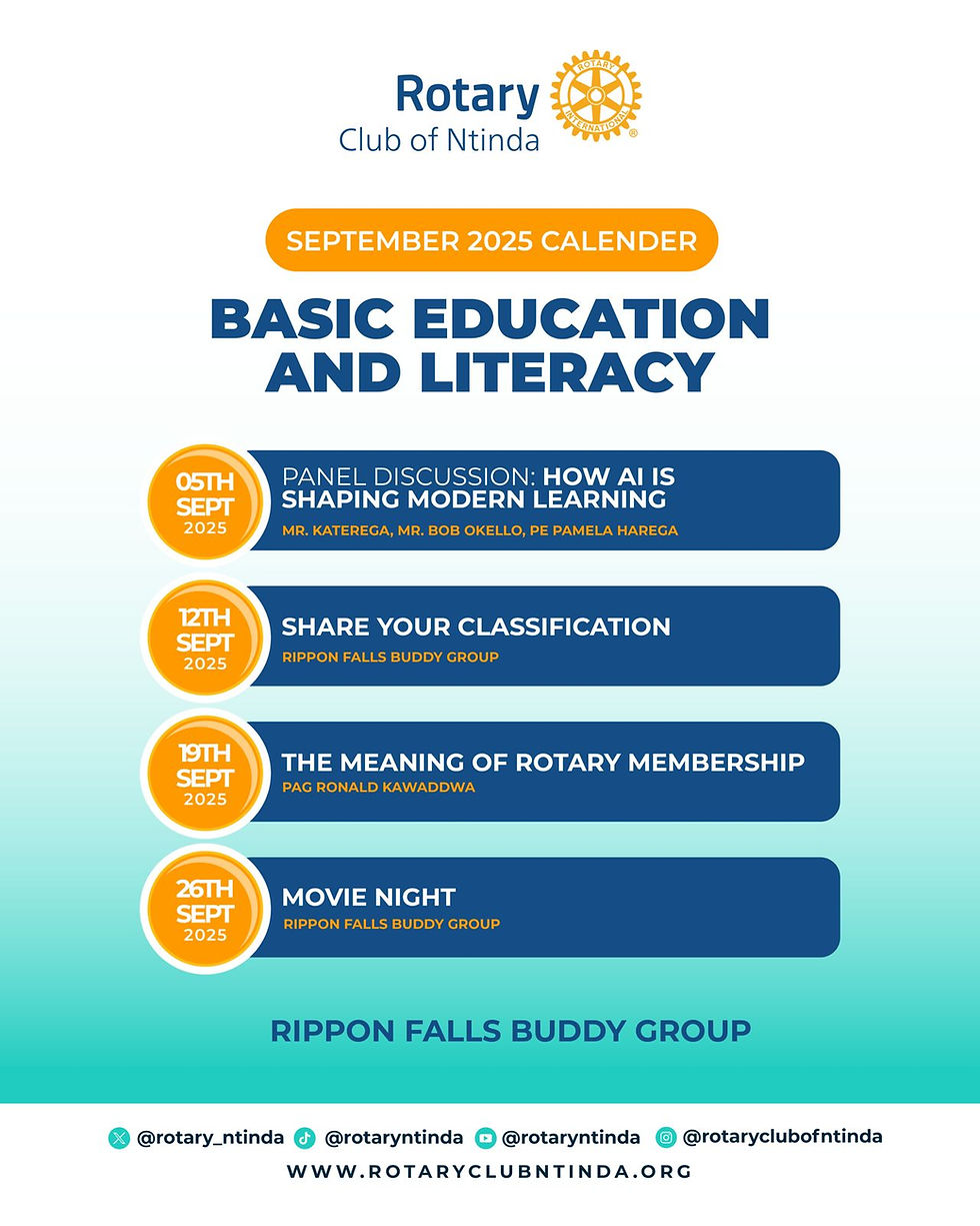 September Meetings