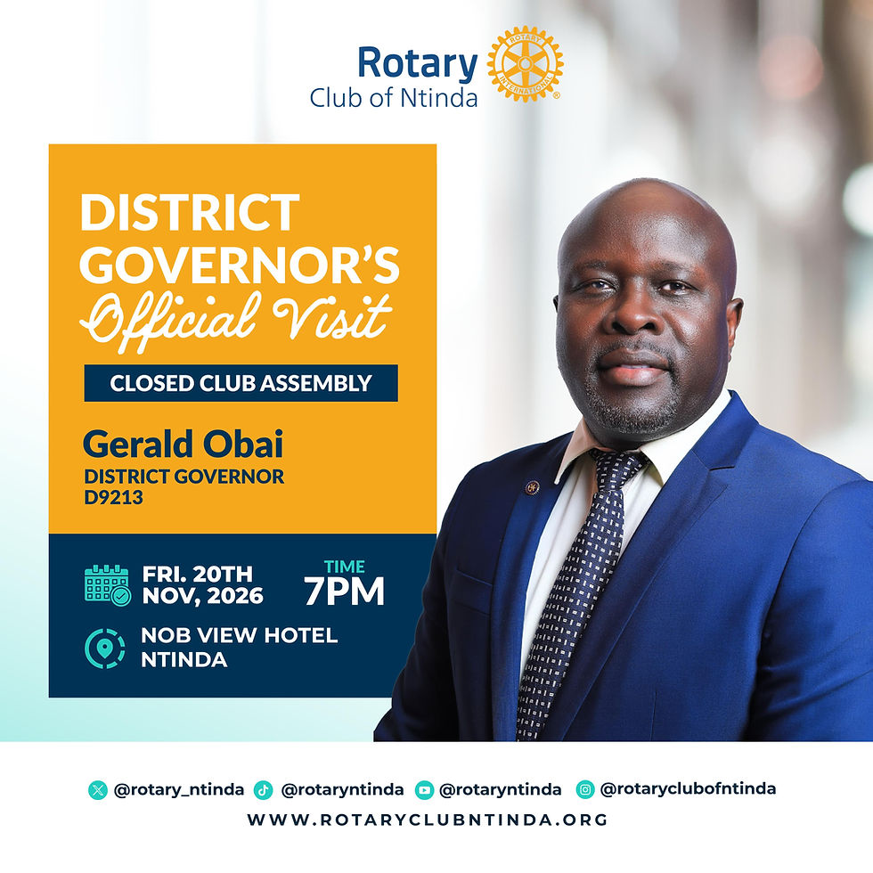 District Governor's Visit