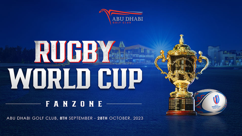 Rugby World Cup Fan Zone at Abu Dhabi Golf Club