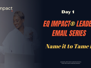 Day 1 | Before Today Gets Away From You…