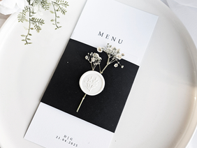 How to bring class to your minimalist wedding stationery