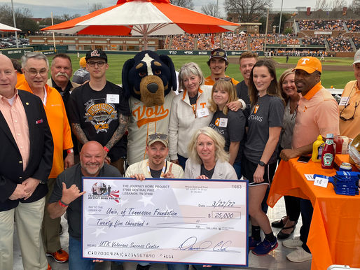 THE CHARLIE DANIELS JOURNEY HOME PROJECT DONATES $25,000 TO UNIV OF TN'S VETERANS SUCCESS CENTER