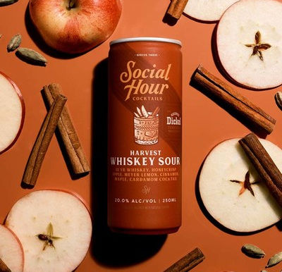 GEORGE DICKEL AND SOCIAL HOUR BRING BACK AWARD-WINNING, AUTUMNAL INSPIRED WHISKEY SOUR OFFERING