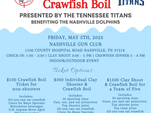 Nashville Dolphins Non-Profit to Host their 10th Annual Boots & Bubbles
