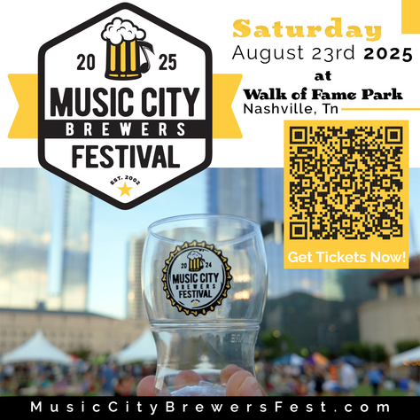 2025 Music City Brewers Fest Saturday, August 23