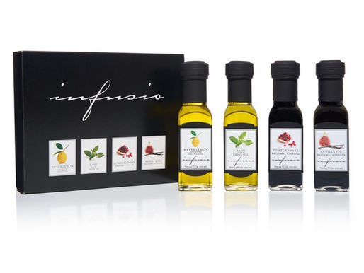 Infusio Oil & Vinegar Gift Sets from Suzanne Somers for the Holidays