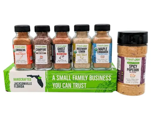 Movie Night Organic Popcorn Seasonings Gift Set