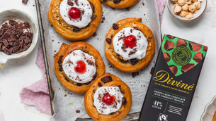 Divine Hazelnut Belgium Buns recipe for Mother's Day or beyond